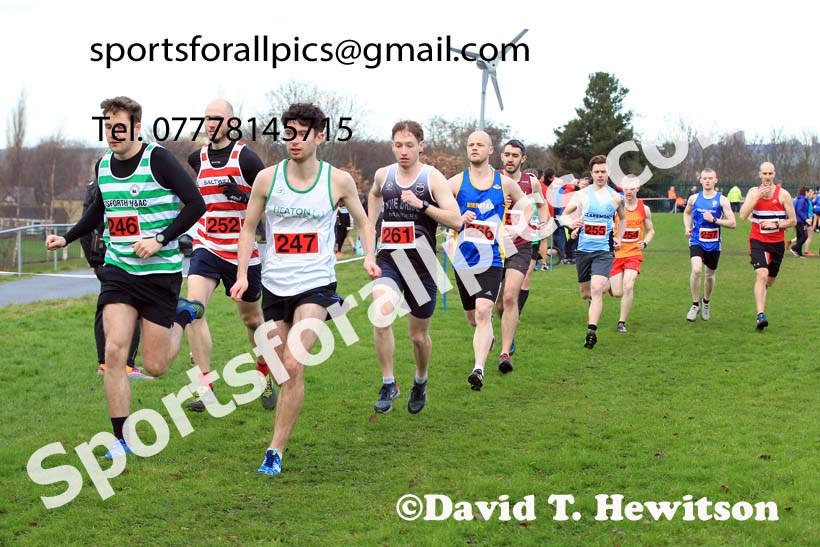 Senior mens 2022 Birtley Cross Country Relays. Photo: David T. Hewitson/Sports for All Pics